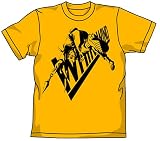 NARUTO疾風伝 ナルトアクションTシャツ ゴールド サイズ:XS