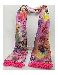 Hand made cotton scarf / belt scarf length is 69
