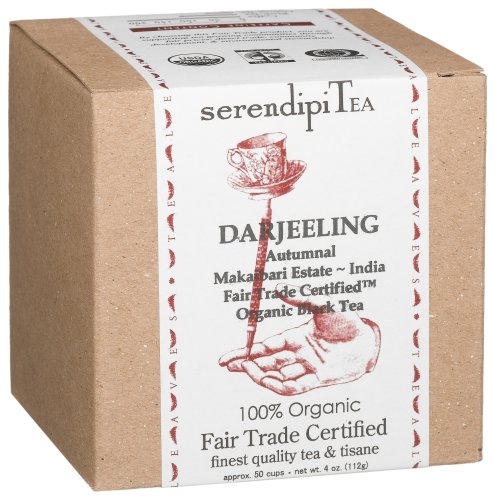 SerendipiTea Darjeeling Autumnal, India, Organic Black Tea, 4-Ounce Boxes (Pack of 2) by Darjeeling Teas