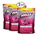 Pack of 3 - 70 Count Economy Pack Halls Sugar Free Menthol-Lyptus Cough Drops - Black Cherry
