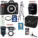 Nikon D90 12.3MP Digital SLR Camera (Body Only) + Sigma 70mm F/2.8 EX DG Macro Lens + Sigma Flash Macro Ring EM-140 DG + Willoughby's Dental/Medical Accessory Package