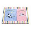 iPlay Gift Set - Big Brother/ Little Sister (Blue Zebra)