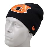 New Era Auburn Tigers Youth Navy Blue Big One Knit Beanie
