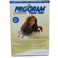 Program for Dogs 21 to 45 pounds or Cats 7 to 15 pounds