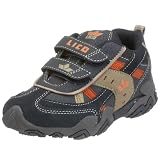LICO Tonio V 500039, Jungen Klassische Halbschuhe, blau, (marine-beige-orange )
