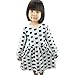 Jastore Little Kids Girls' Long Sleeve Cat Dotted Princess Dress Skirt Party