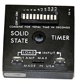 Timers: SSAC TDUL3001A On-Delay Cube Timer 100-240VAC/DC 0.1 to 102.3 Sec. 1 Amp Solid State Timer