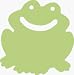 CALENDAR CUT-OUTS FROG 31/PK 3