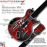Spider Web Skin by WraptorSkinz TM fits Nintendo Wii Guitar Hero III (3) Le ....