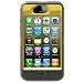 OtterBox Defender Series Hybrid Case & Holster for iPhone 4 & 4S - Sun Yellow / Gunmetal Grey