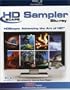 HDScape Sampler [Blu-ray]