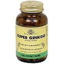 Solgar - Super Ginkgo, 60 mg, 120 veggie caps