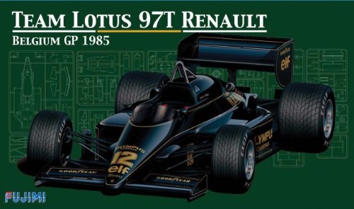 1/20 Scale Model - F1 Team Lotus 97T Renault Belgium GP 1985 Construction Kit
