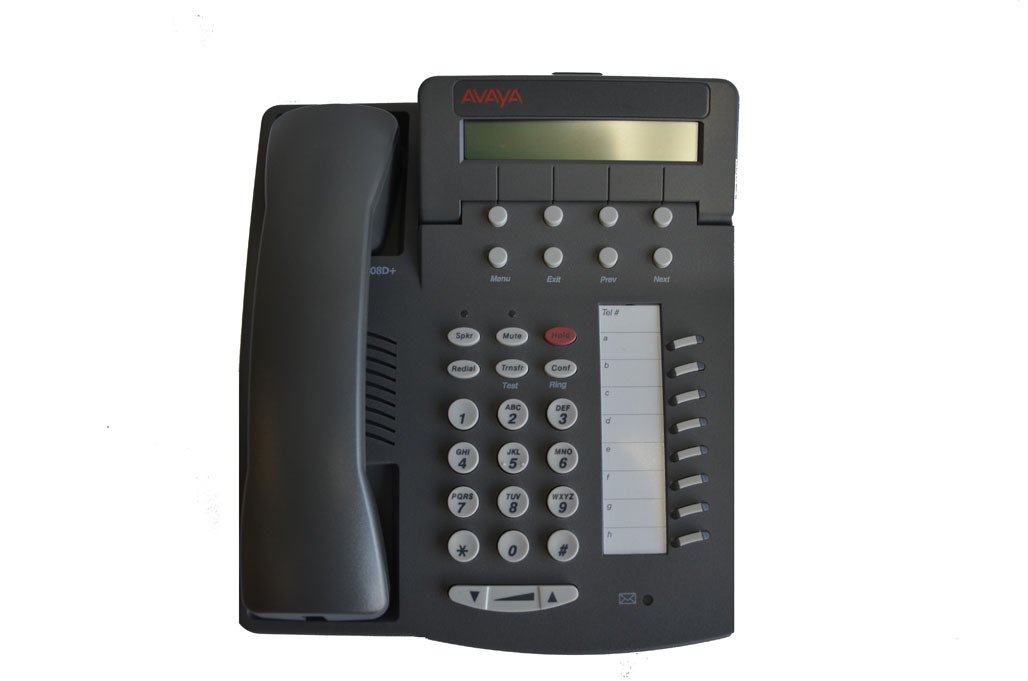 Amazon.com : Avaya 6408D+ Phone Gray : Pbx Telephones And Systems ...