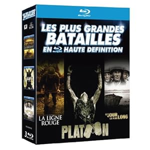 Les Plus grandes batailles en haute définition : La Ligne Rouge + Platoon + Le jour