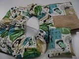 Elvis Presely Fabric Shoe Cover Rosin Bag Towel Set