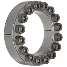 Lovejoy 1500 Series Shaft Locking Device, Metric, 85 mm shaft diameter x 125mm outer diameter of shaft locking device, 4794 ft-lb Maximum Transmissible Torque
