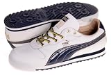 PUMA Munich Navy Roma Mens Shoes White/Navy