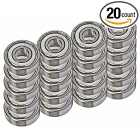 20 Bearing 607ZZ 7x19x6 Shielded