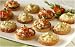 The Perfect Bite Co  Crostini Pack- 24 Caramelized Onion & Gorgonzola, 24 Artichoke & Roasted Red Pepper , 51-Ounce Box  (Pack of 4)