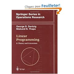 Linear Programming: Theory and Extensions