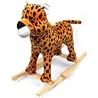 Happy Trailst Plush Leopard Rocking Animal