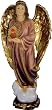 Guardian Angel with Heart of Christ Statue - Polyresin - 12" Height