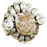 Anton Heunis Grace Kelly Antique Gold-Tone Cry