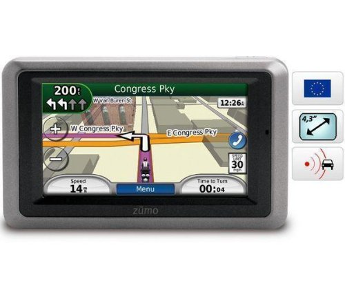 Zumo 660 Motorbike GPS for Europe by GARMIN -Quality Motorbike GPS with 1 Year Warranty as standard