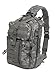 Mens Molle Tan Digital Camo 2L Hydration Ready Sling Bag with Key Ring Carabiner + 2 Zipper Pulls