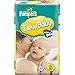 Pampers New Baby Size 2 (6-13 lbs/3-6 kg) Nappies - 2 x Economy Packs of 62 (124 Nappies)