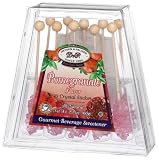 Review Dryden & Palmer  / Dryden & Palmer Gourmet All Natural Beverage Sweetener, Pomegranate,10-Count Demitasse Sticks (Pack of 6)