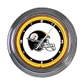 Memory Pittsburg Steelers Neon Clock - 15" (NFL-PST-276)