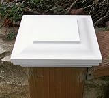 True 6x6 MAINTENANCE-FREE Pvc Plateau Post Cap [CAPITOL CITY LUMBER]