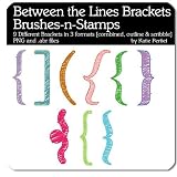Photoshop Brushes - Between the Lines Brackets Brushes and Stamps