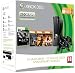 Console Xbox 360 250 Go + 2 Manettes sans fil noire pour Xbox 360 + Halo combat evolved Anniversary + Halo Reach + Fable III + Gears of War 2 + Carte Xbox Live Gold 3 mois