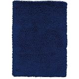 Hellenic Rug Imports, Inc. Ultimate Shag 6 x 9 Navy Blue Area Rug