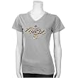 adidas LSU Tigers Ash Ladies Classic Logo T-shirt