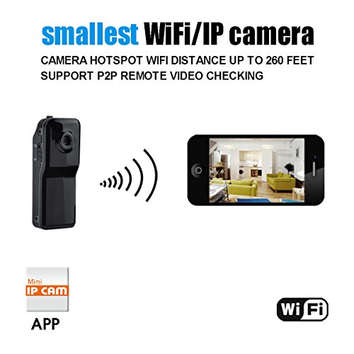 Conbrov® wf81 mini portable wireless ip covert security camera m…