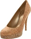 Stuart Weitzman Women's Rowswoon Pump,Natural Cork,5.5 M US