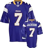 Tarvaris Jackson Youth Jersey: Reebok Purple Replica #7 Minnesota
Vikings Jersey - Large (14-16)