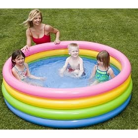 Intex Inflatable Baby Sunset Glow Paddling Pool ref 56441