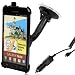 Wicked Chili KFZ Halterung vibrationsfrei f�r Samsung Galaxy Note N7000 mit KFZ Ladekabel (12V, 24V, 150cm, schwarz)