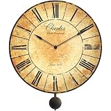 Infinity Instruments Large Chester Pendulum Wall Clock
