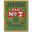 Nostalgic Jack Daniels Tin Sign : Green Label