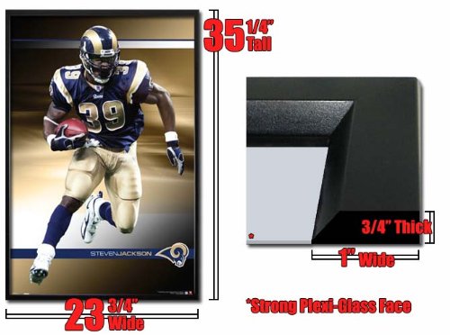 Framed St Louis Rams Steven Jackson Poster Fr4340