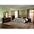 Bundle-89 Santa Cruz Metal Bedroom Set in Lexington Cherry Rutice (5 Pieces) Size