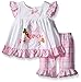Bonnie Jean Girls Summer Giraffe Ruffle Seersucker Dress Capri Outfit