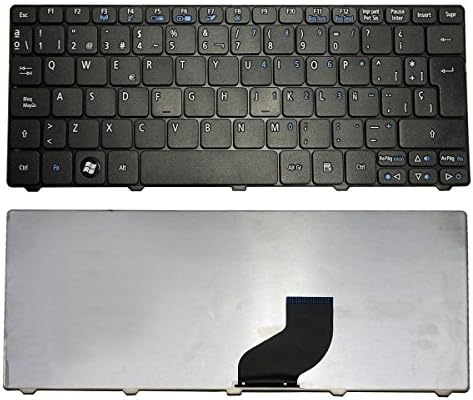 Acer Aspire One 532h 521 522 533 D255 D255e D257 D260 D270 Nav70 Pav01 Pav70 Series Spanish Keyboard Teclado en Español