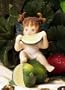 Kitchen Fairy Eating Lime